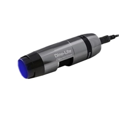 Green fluorescence
High sensitivity sensor
Adjustable LED intensity
Robust metallic housing
Interchangeable caps